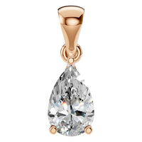PE-1923 Rose Gold Pendant SET - Main View
