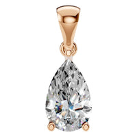 PE-1923 Rose Gold Pendant SET - Main View