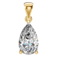 PE-1923 Yellow Gold Pendant SET - Main View