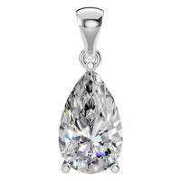 PE-1923 White Gold Pendant SET - Main View