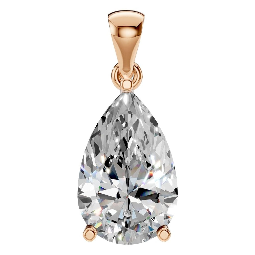 PE-1923 Rose Gold Pendant SET - Main View