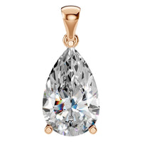 PE-1923 Rose Gold Pendant SET - Main View