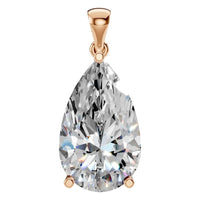 PE-1923 Rose Gold Pendant SET - Main View