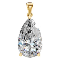 PE-1923 Yellow Gold Pendant SET - Main View