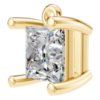 PE-1923 Yellow Gold Pendant SET - ANGLE