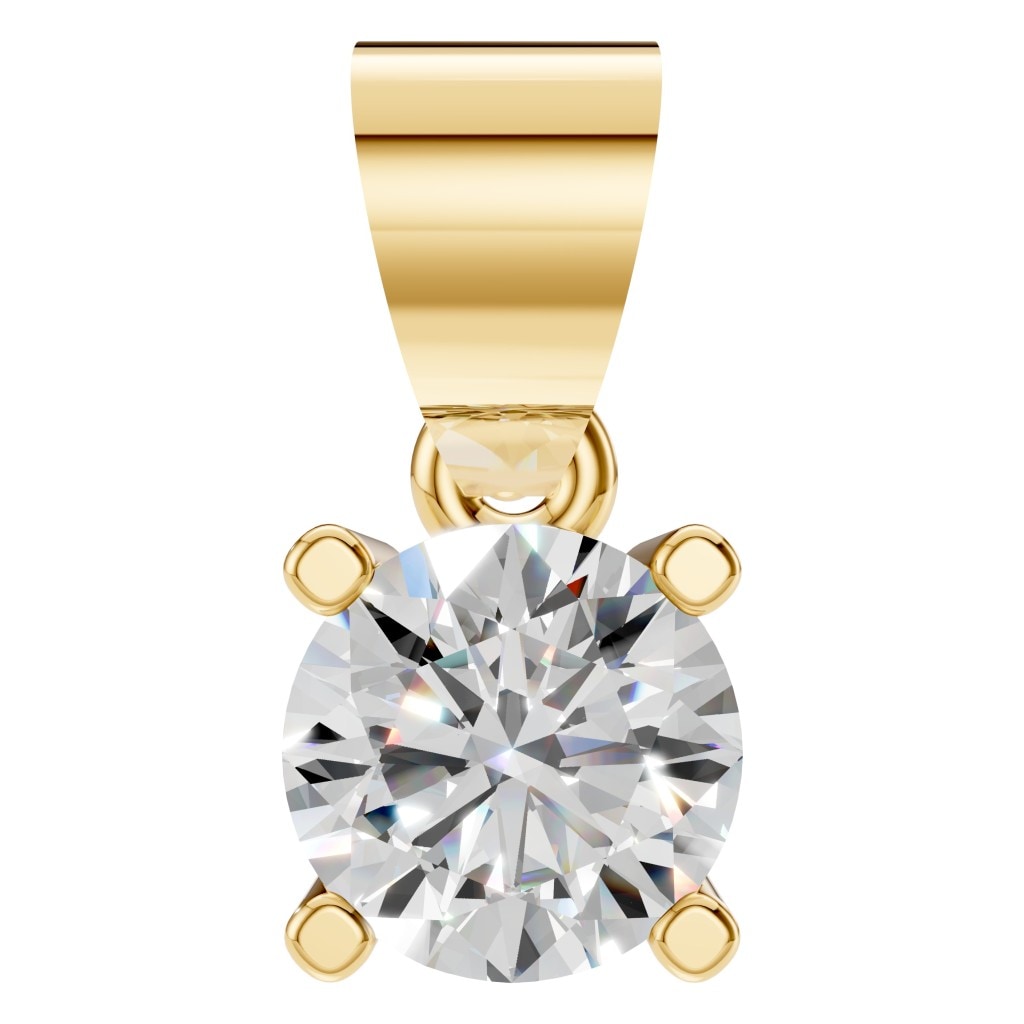 PE-1923 Yellow Gold Pendant SET - Main View