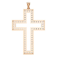 PE-2543 Rose Gold Pendant SET - BACK