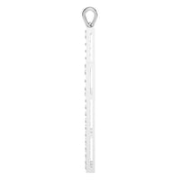 PE-2543 White Gold Pendant SET - Side View
