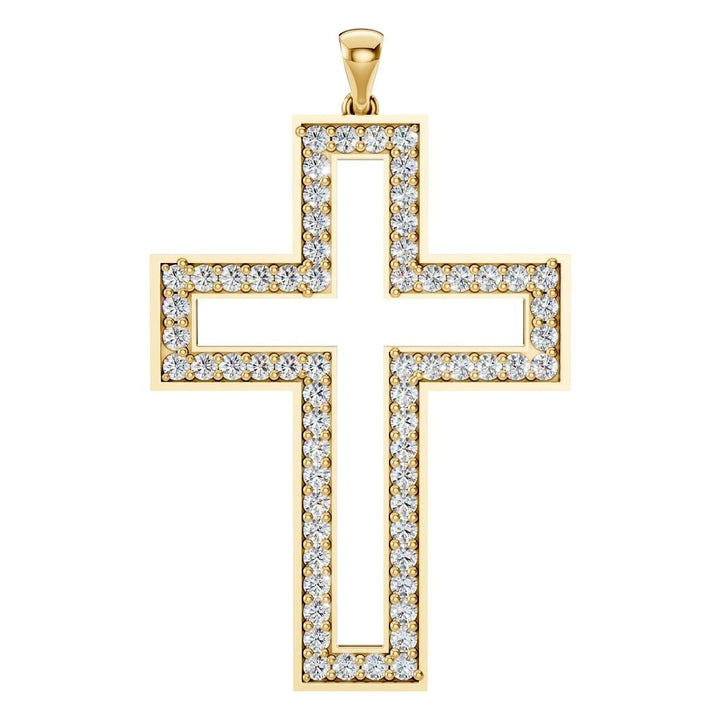 Cross Pendant Mounting - Round 1.40-1.50mm