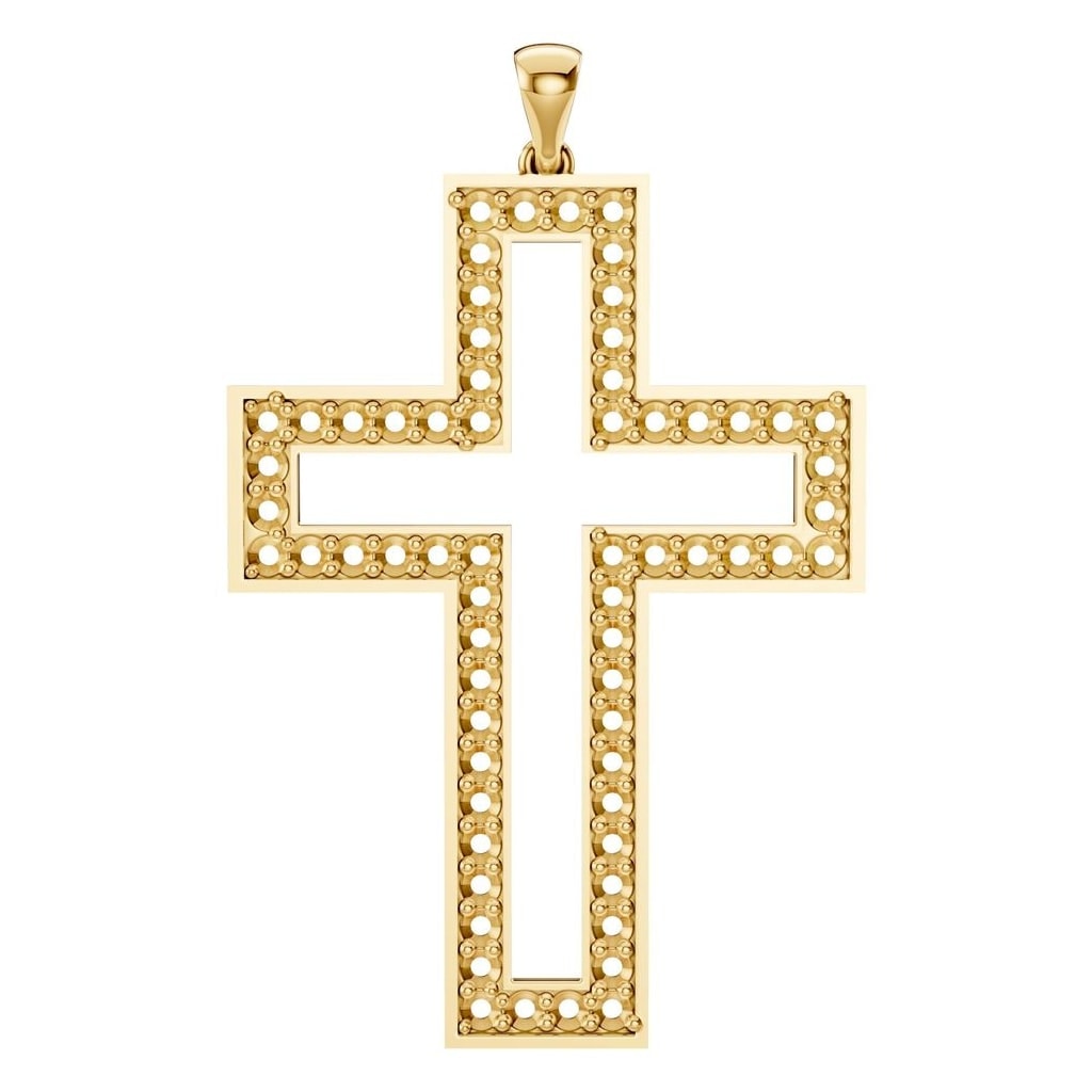 PE-2543 Yellow Gold Pendant UNSET - Main View