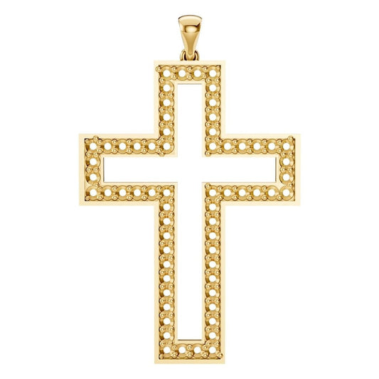 PE-2543 Yellow Gold Pendant UNSET - Main View