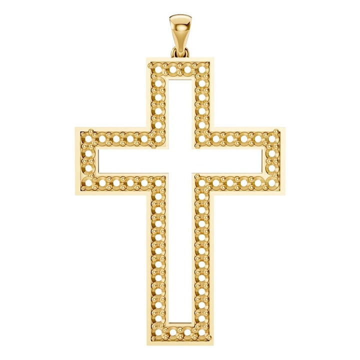Cross Pendant Mounting - Round 1.40-1.50mm