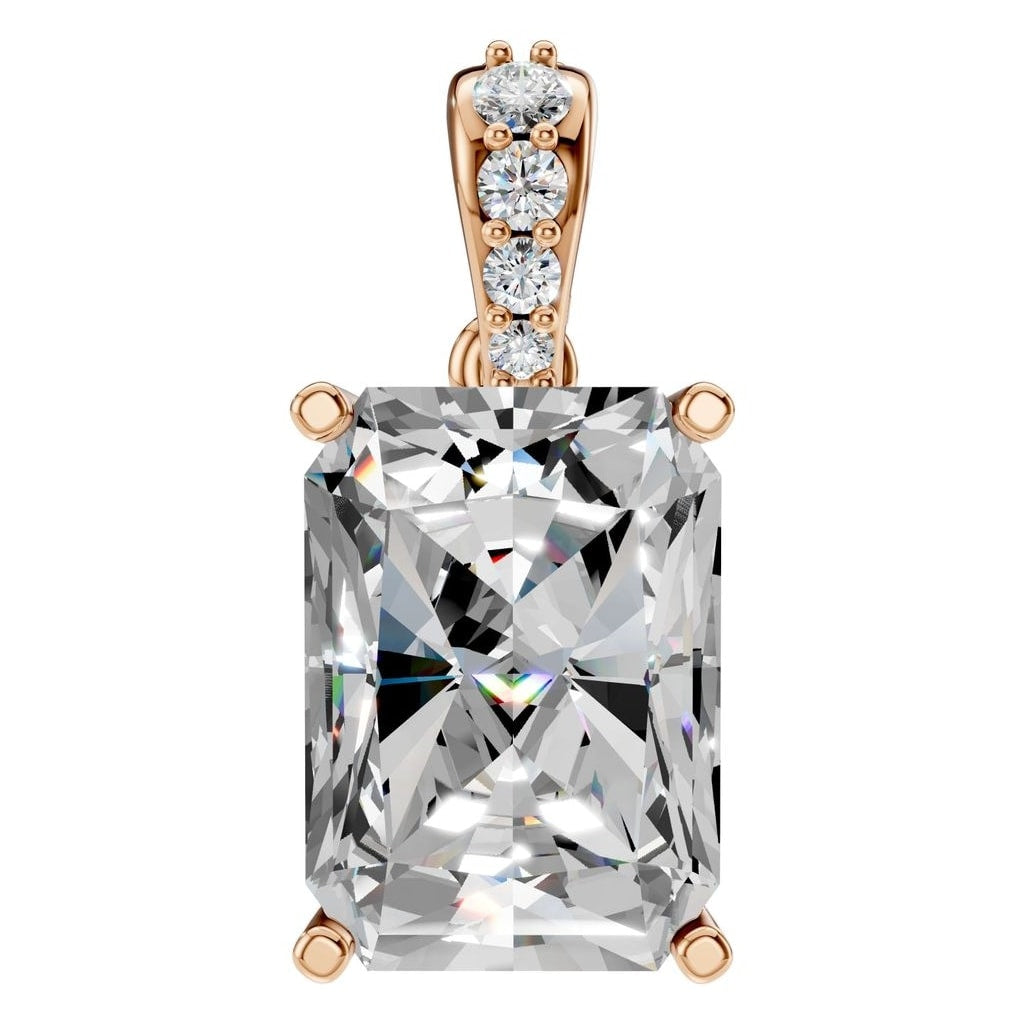 PE-2878 Rose Gold Pendant SET - Main View