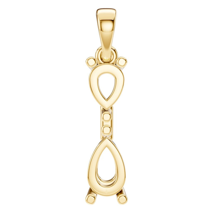 Pendant Mounting - Pear 6.51x3.8mm