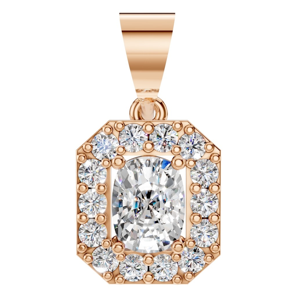 PE-4692 Rose Gold Pendant SET - Main View