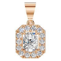 PE-4692 Rose Gold Pendant SET - Main View