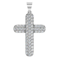 PE-5179 White Gold Pendant SET - Main View