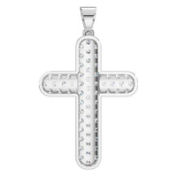 PE-5179 White Gold Pendant SET - BACK