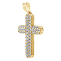 PE-5179 Yellow Gold Pendant SET - ANGLE