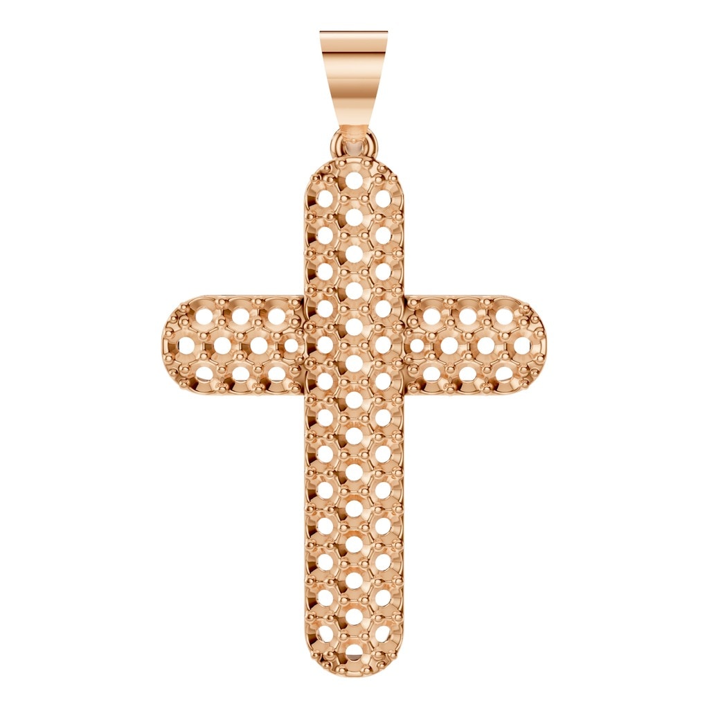 PE-5179 Rose Gold Pendant UNSET - Main View