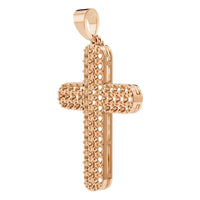 PE-5179 Rose Gold Pendant UNSET - ANGLE