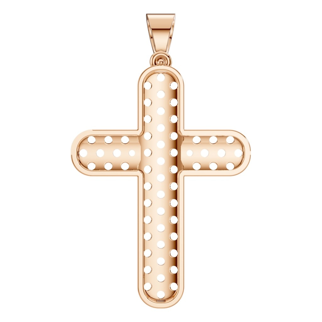 PE-5179 Rose Gold Pendant UNSET - BACK