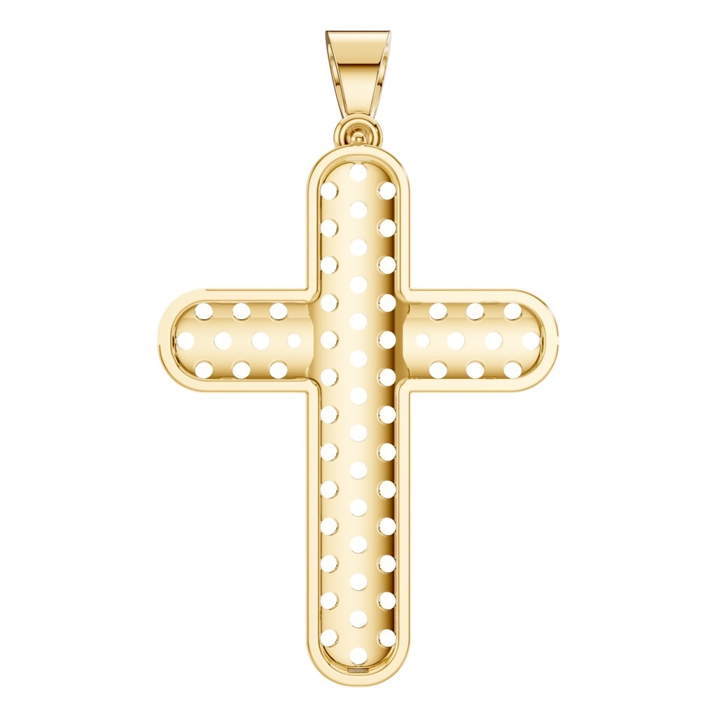PE-5179 Yellow Gold Pendant UNSET - BACK