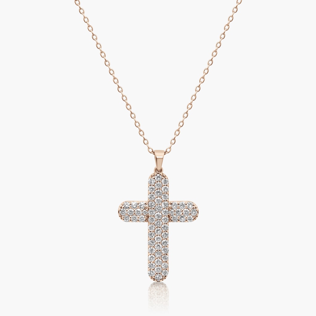 PE-5179 Yellow Gold Pendant SET - Front View