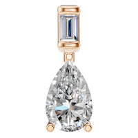 PE-5885 Rose Gold Pendant SET - Main View