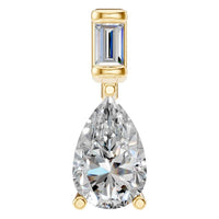 PE-5885 Yellow Gold Pendant SET - Main View