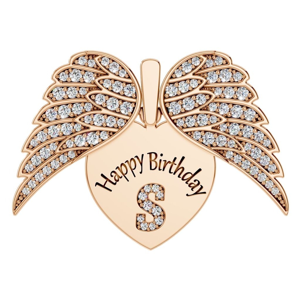 PE-6613 Rose Gold Pendant SET - Main View