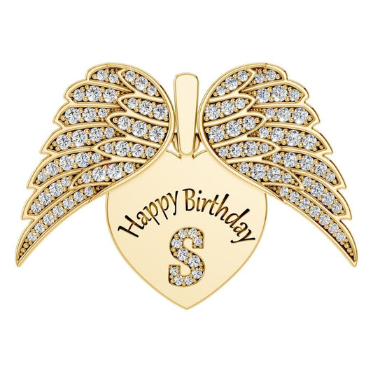 PE-6613 Yellow Gold Pendant SET - Main View