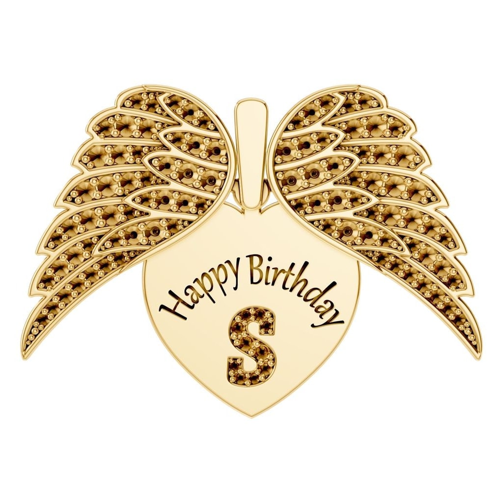 PE-6613 Yellow Gold Pendant UNSET - Main View