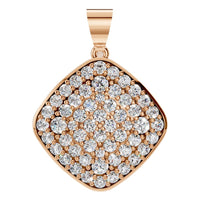 PE-6620 Rose Gold Pendant SET - Main View