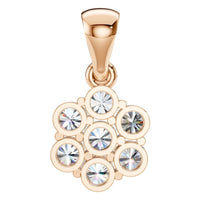 PE-7111 Rose Gold Pendant SET - BACK