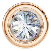 PE-7552 Rose Gold Pendant SET - BACK