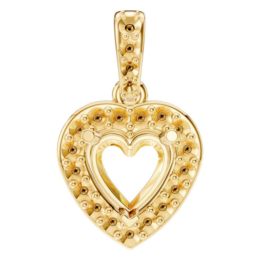 PE-8248 Yellow Gold Pendant UNSET - Main View