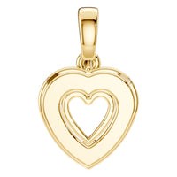 PE-8248 Yellow Gold Pendant UNSET - Back View