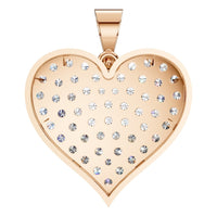 PE-8265 Rose Gold Pendant SET - BACK