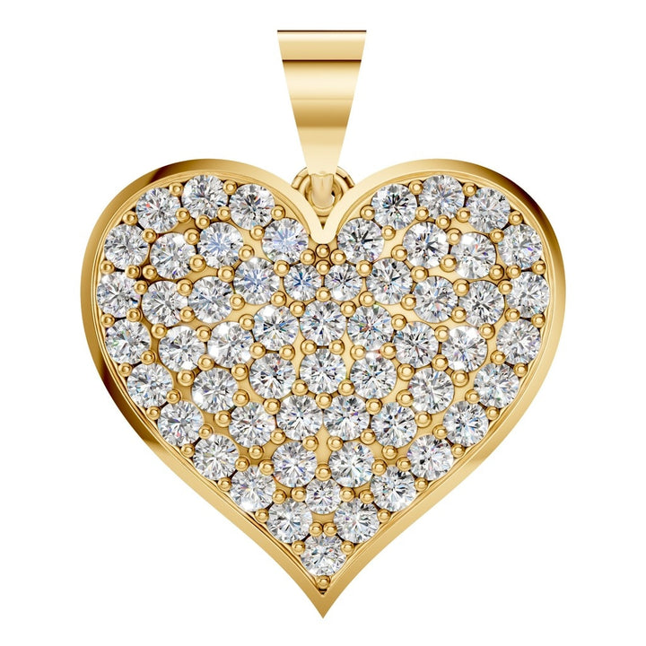 Heart Pendant Mounting - Round 1.50-1.60mm