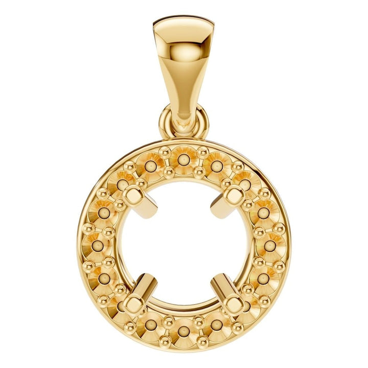 Halo Pendant Mounting - Round 5mm