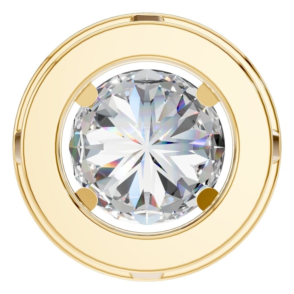 PE-8623 Yellow Gold Pendant SET - BACK