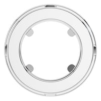 PE-8623 White Gold Pendant UNSET - BACK
