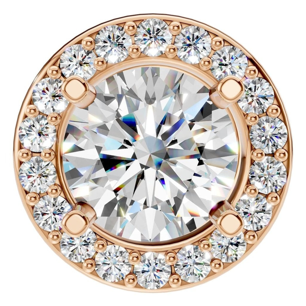 PE-8623 Rose Gold Pendant SET - Main View