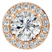 PE-8623 Rose Gold Pendant SET - Main View