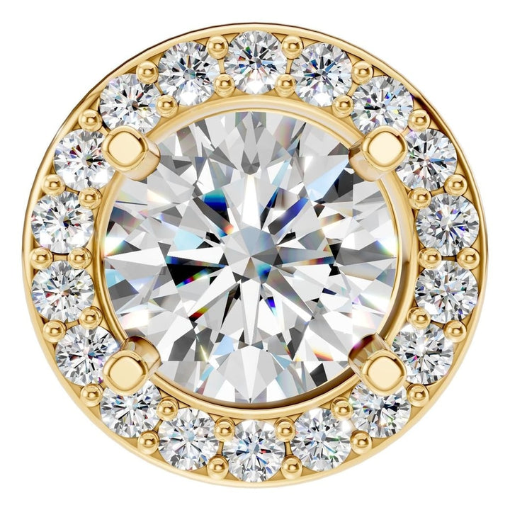 Halo Pendant Mounting - Round 7.2mm