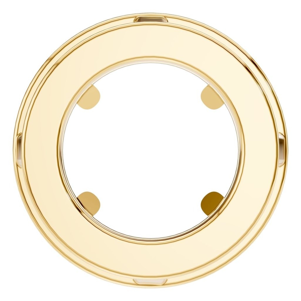 PE-8623 Yellow Gold Pendant UNSET - BACK