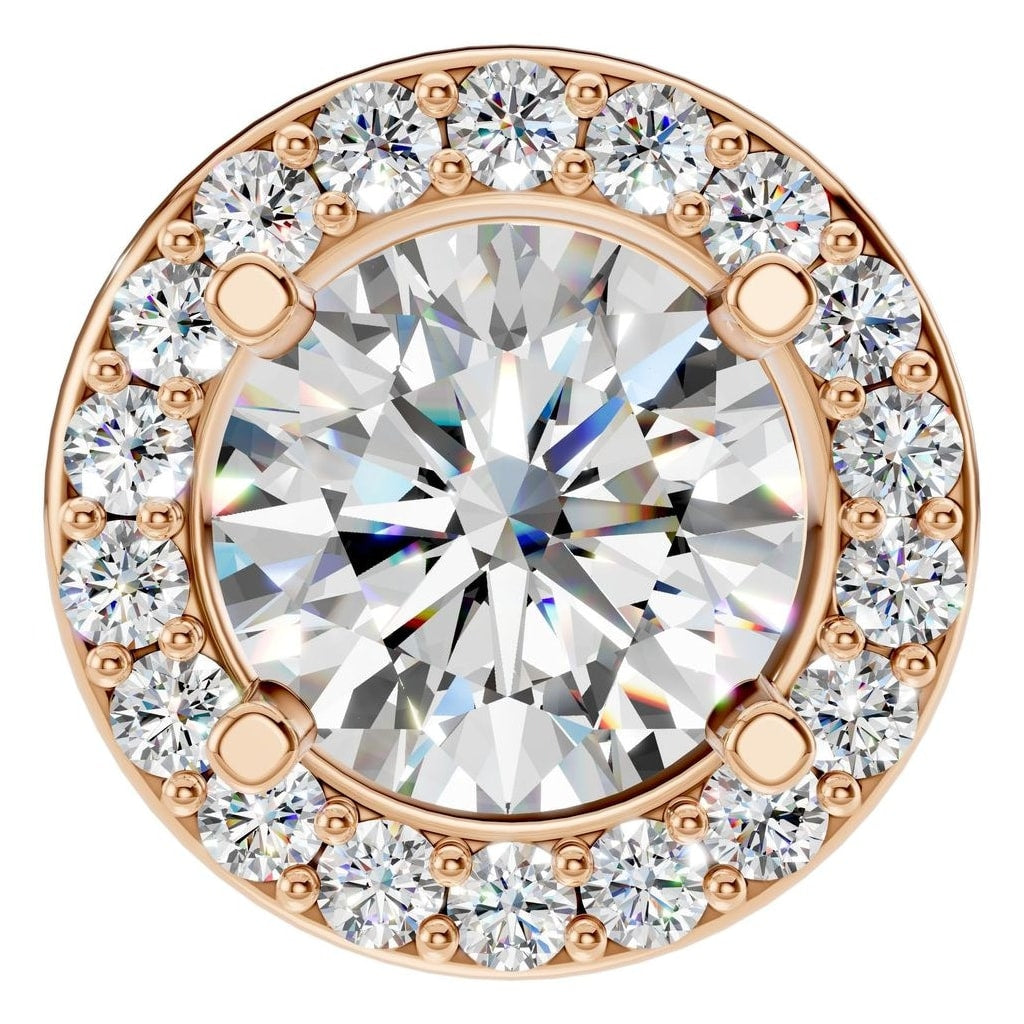 PE-8623 Rose Gold Pendant SET - Main View