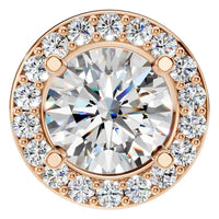 PE-8623 Rose Gold Pendant SET - Main View