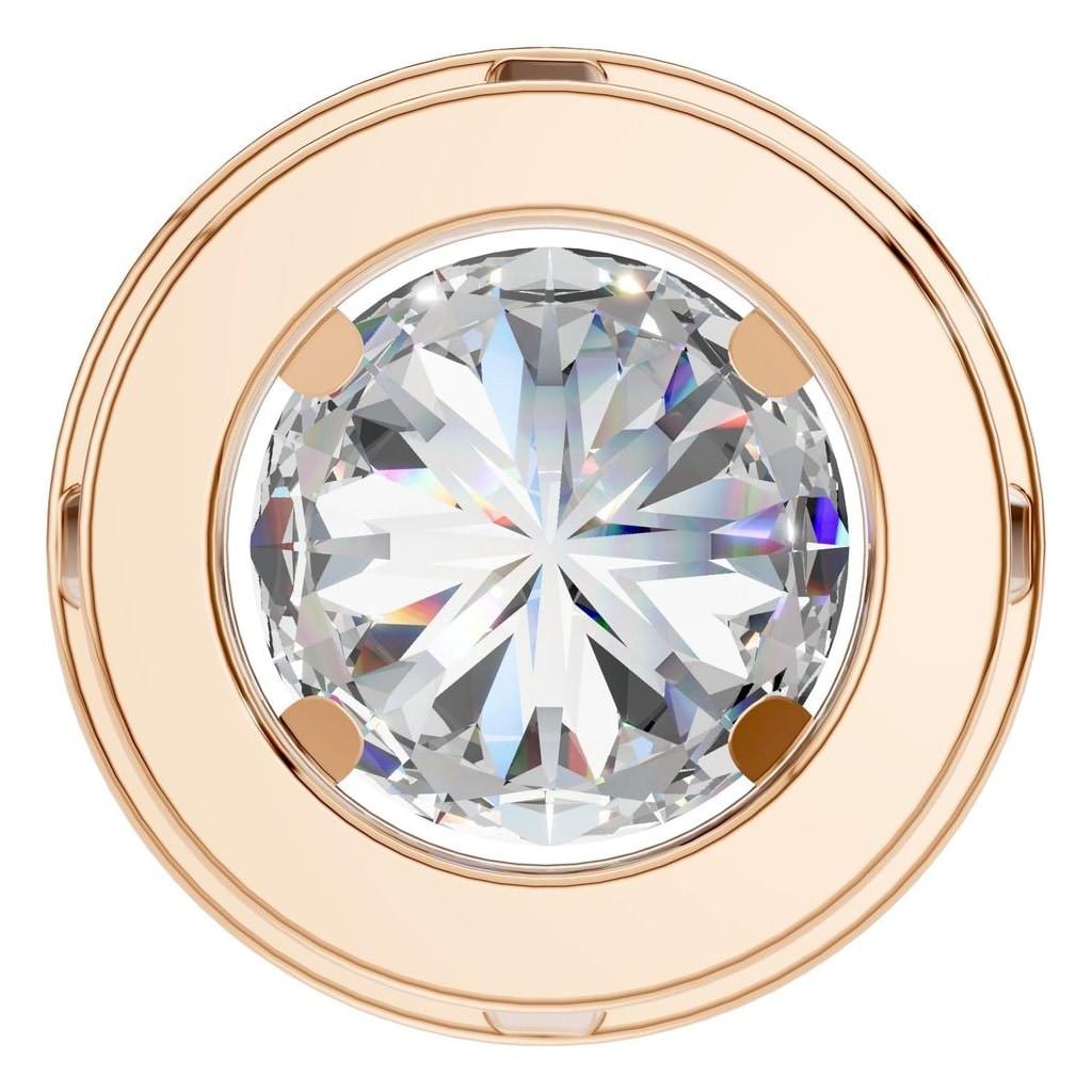 PE-8623 Rose Gold Pendant SET - BACK